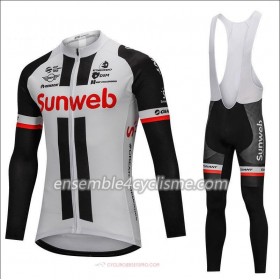 Tenue Maillot M/L + Collant à Bretelles 2018 Team Sunweb N001